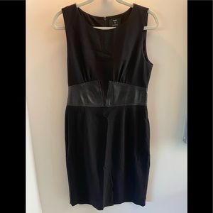 L’AGENCE dress with leather waist….BARNEYS exclusive